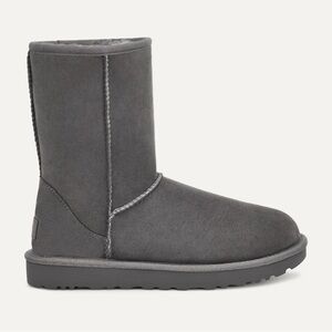 UGG Classic Short Boots - Gray, Women’s Grey UGG Boots, Size 8